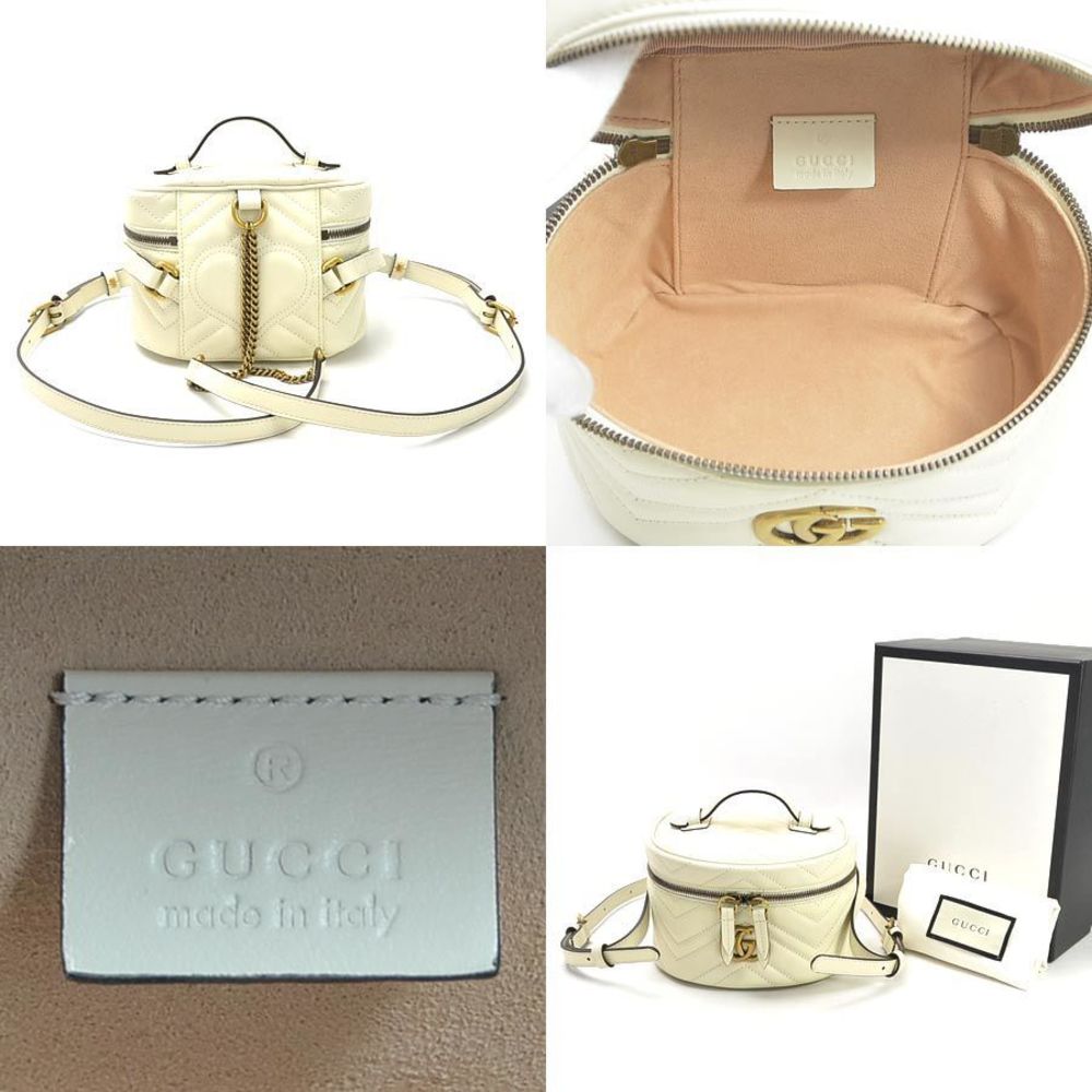 Gucci Mini Backpack Leather White - image 5